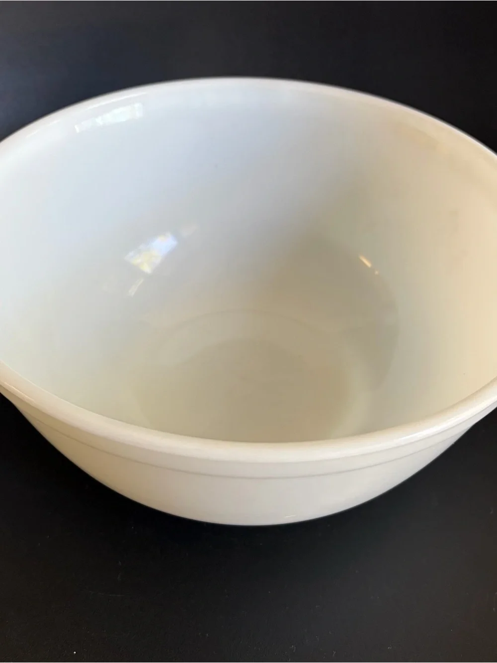Vintage Pyrex Opal White Nesting Mixing Bowl #403